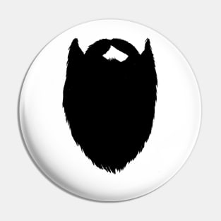 Fake beard Pin