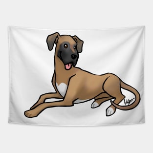 Dog - Great Dane - Fawn Natural Tapestry