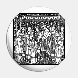 Eucharistic Procession Pin