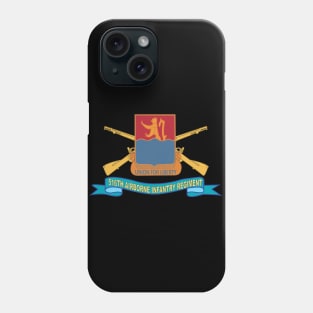 516th airborne infantry regiment w br Phone Case