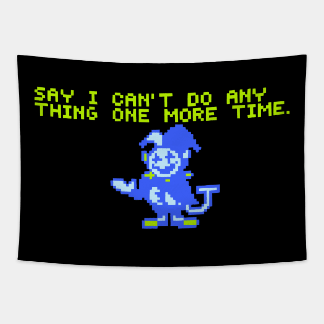 Jevil - Deltarune Tapestry by KnockDown