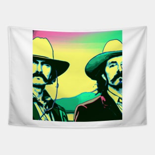 cowboys art gang Tapestry