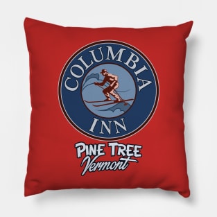 Columbia Inn - Pine Tree Vermont (no distress) Pillow