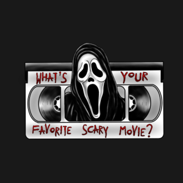 Graphique « What's Your Favourite Scary Movie ? » PAPL3015 T-Shirt