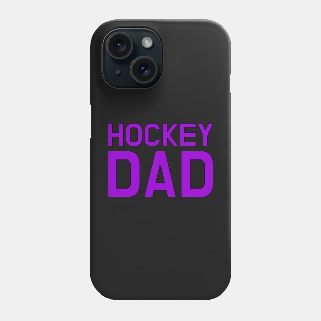 HOCKEY DAD Phone Case by HOCKEYBUBBLE