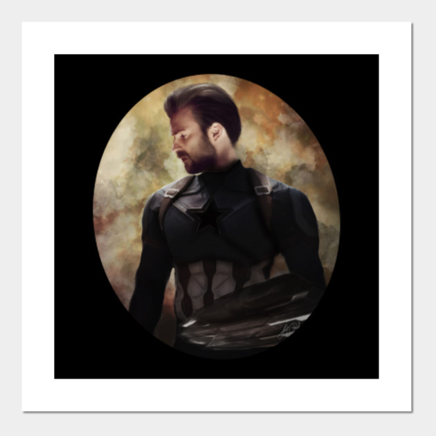 Captain America Infinity War Captain America Posters And Art Prints Teepublic Captain america avengers infinity war poster. teepublic