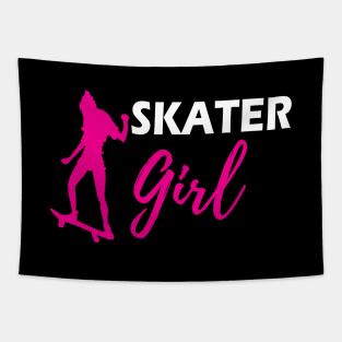 Skateboarder Girl - Skater Girl w Tapestry