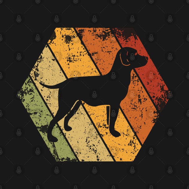 Cool Dog Retro Icon Vintage Symbol by Shirtbubble