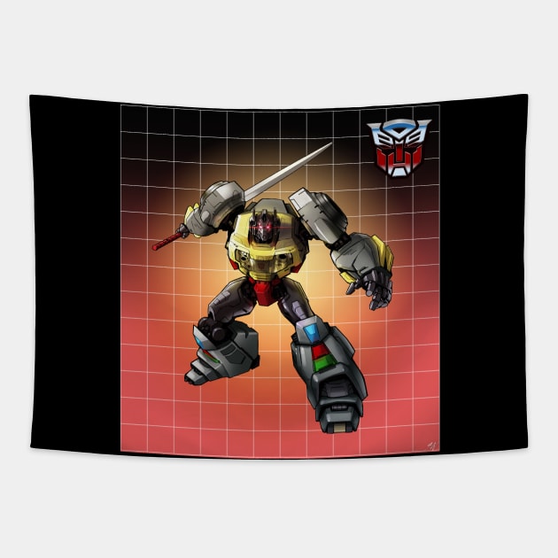 The Dinobot King Tapestry by SW