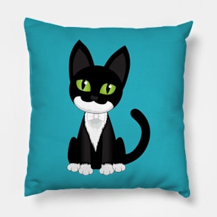 Tuxedo Cat Pillow