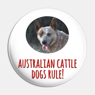 Australian Cattle Dogs Rule! Pin