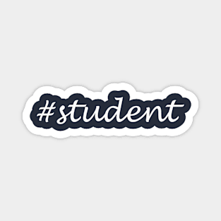 Student Word - Hashtag Design Magnet