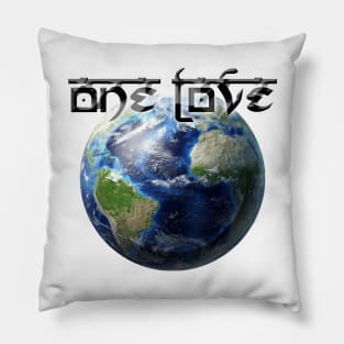 One Love One World Pillow