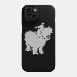 Cute Baby Hippo Phone Case