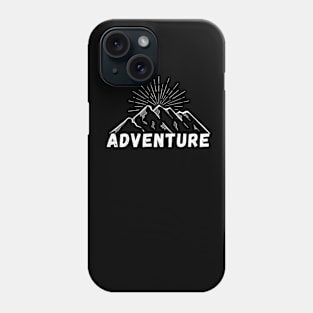 Adventure white Phone Case