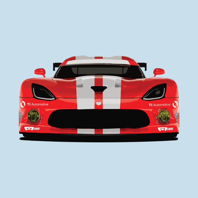 Dodge Viper Cartoon by ToonMyRide