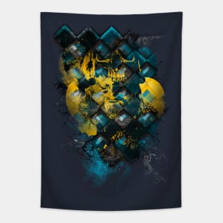 Abstract Thinking Remix Tapestry