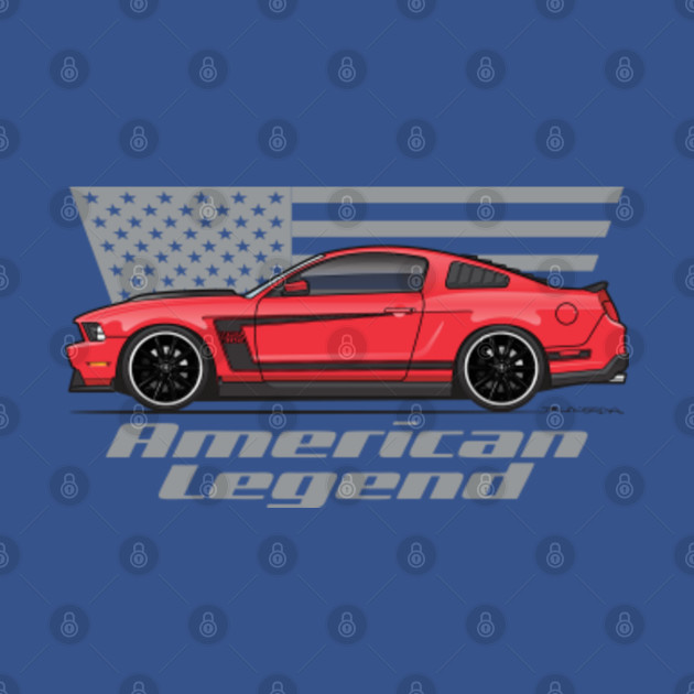 Discover American Legend-Red - 2012 Boss 302 - T-Shirt