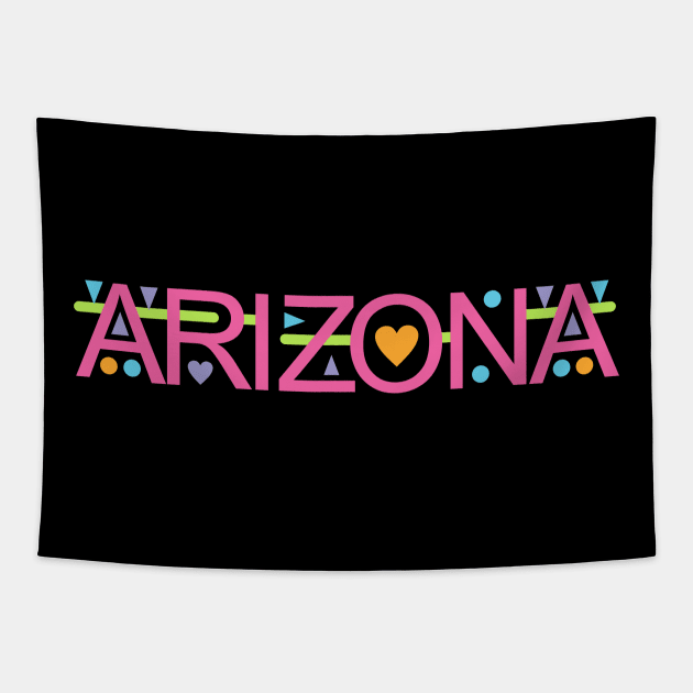 Arizona Graphic Tapestry by Dale Preston Design