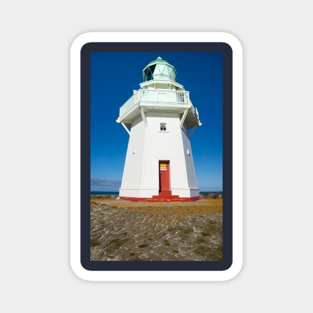 Waipapa lighthouse Magnet by sma1050