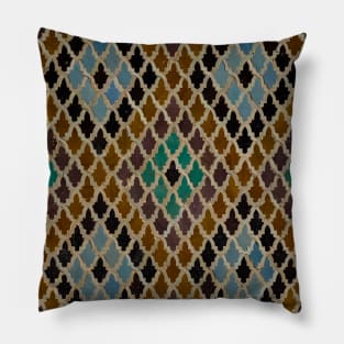 Morocco Islamic tile pattern 2 Pillow