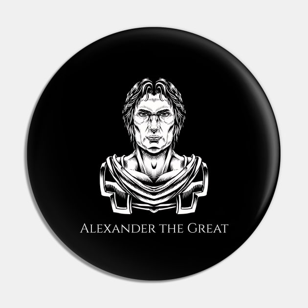 Alexander The Great - Ancient Greek & Macedonian History Pin by Styr Designs