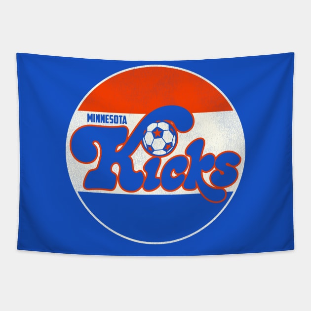 Defunct Minnesota Kicks Soccer Team Tapestry by Defunctland