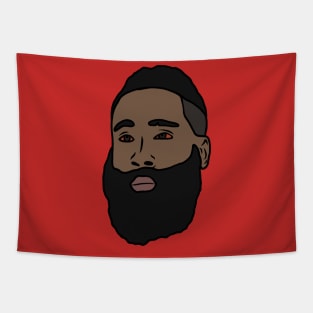 Red-Eyed James Harden Tapestry