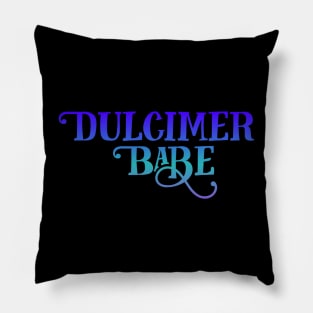 Dulcimer Babe Pillow