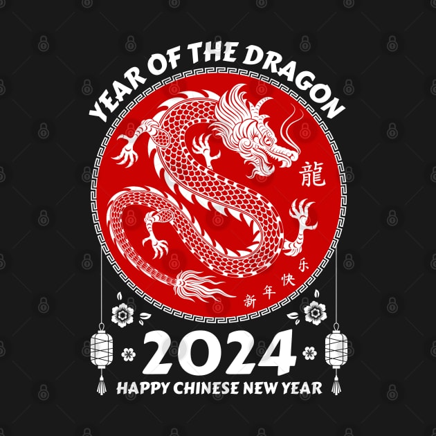 2024 Year Of The Dragon - Chinese New Year by Danemilin