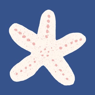 Starfish on Coral Background T-Shirt