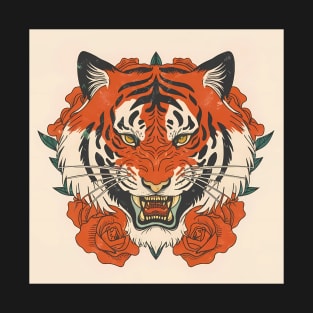 Rose Tiger T-Shirt