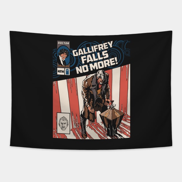 Gallifrey Falls nomore Tapestry by zerobriant