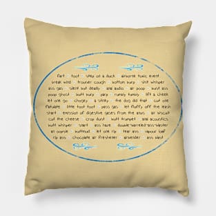 words for fart Pillow