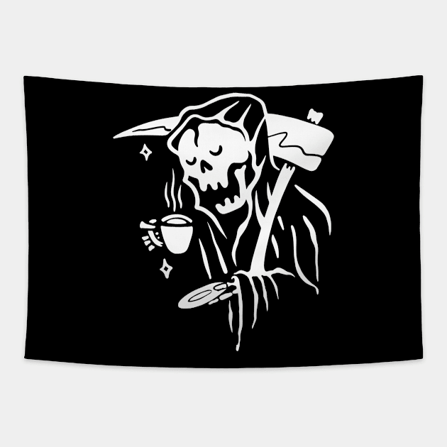 Coffee Reaper Tapestry by quilimo