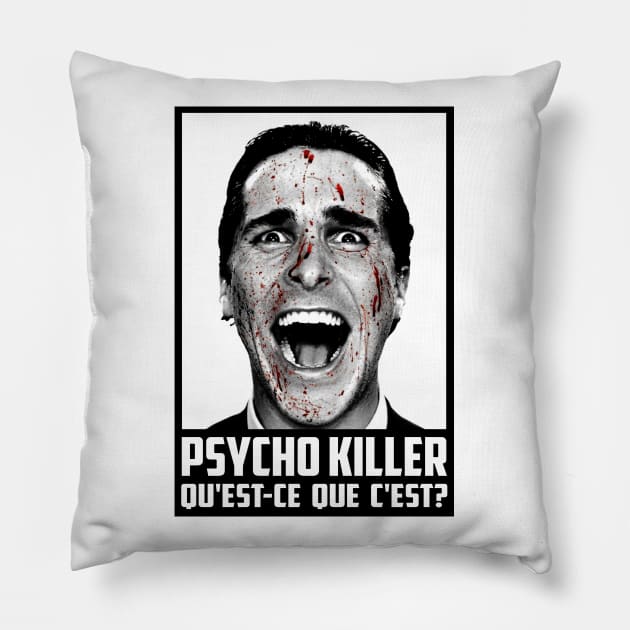 Psycho Killer Pillow by ParalyzedPuppets