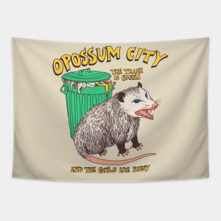 Opossum City Tapestry