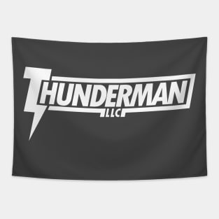 Thunderman LLC Logo Tapestry