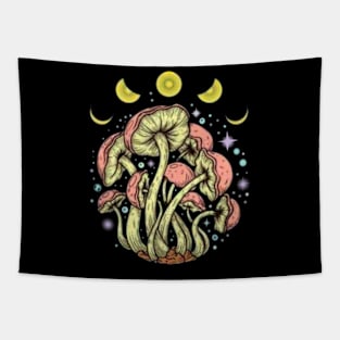 Whimsigoth Mushrooms Tapestry