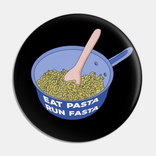 Eat pasta run fasta Pin