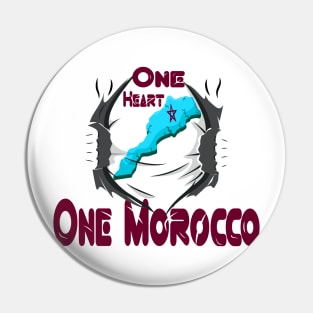 Heartbeat of Unity Embracing One Morocco Moorish DNA Proud Dreams Team Pin