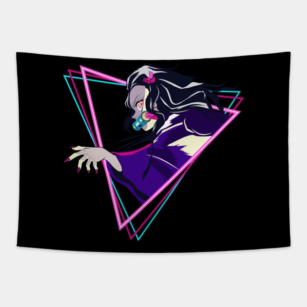 Nezuko kamado Tapestry by mounier