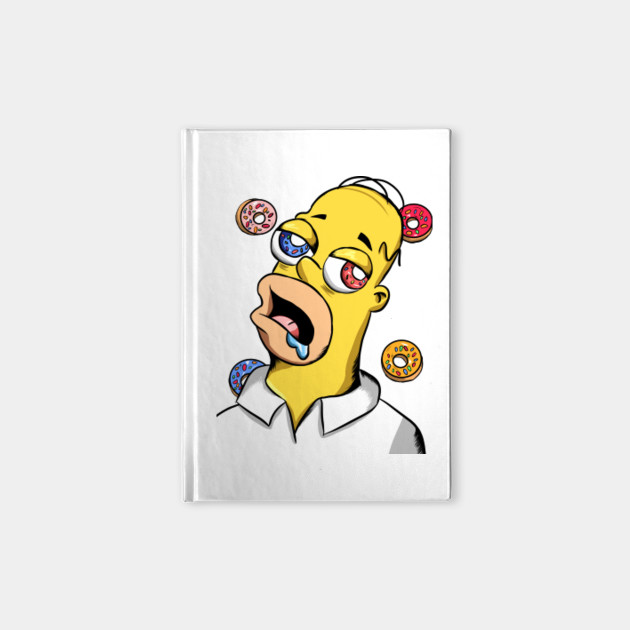 Homer Homer Quaderno Teepublic It
