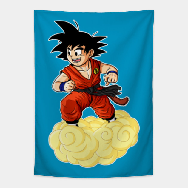 Kid Goku Dragon Ball Dragon Ball Tapestry Teepublic