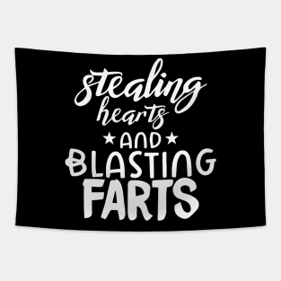 Stealing Hearts & Blasting Farts Tapestry