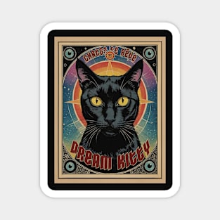 Mystic Dream Kitty Art Magnet