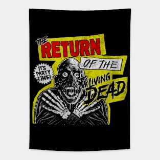 Return Of The Living Dead, DISTRESSED, Tarman, Zombies Tapestry