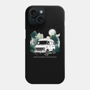 Van life/Where the journey is the destination Phone Case