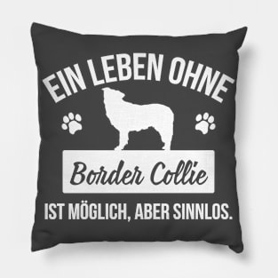 Border Collie Pillow