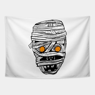 Mummy Head Tapestry